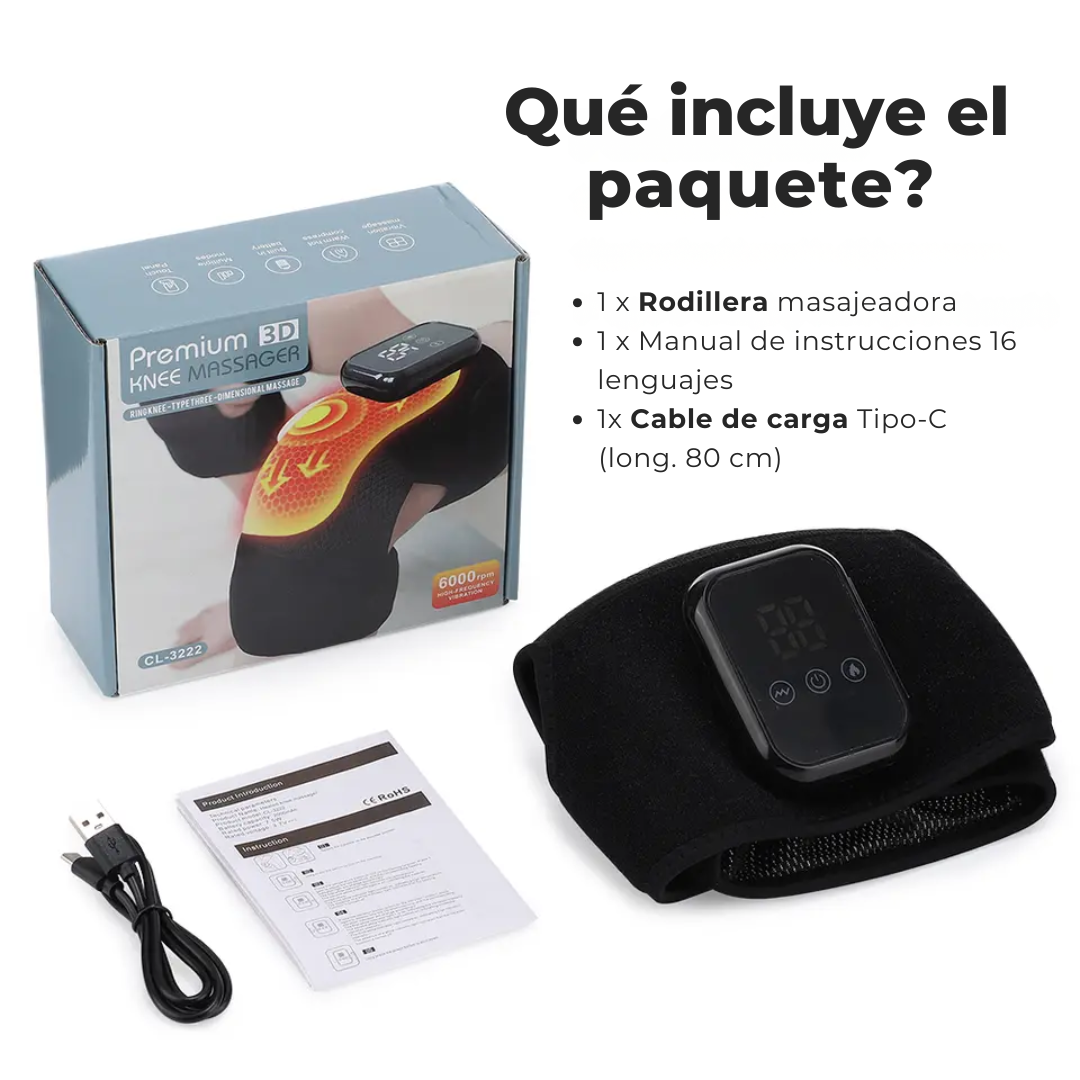 ThermaRelief™ | Rodillera de Alivio Profundo con Calor