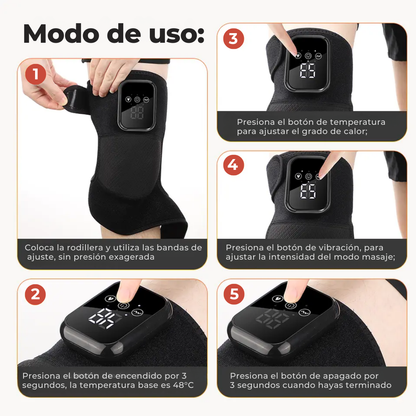 ThermaRelief™ | Rodillera de Alivio Profundo con Calor