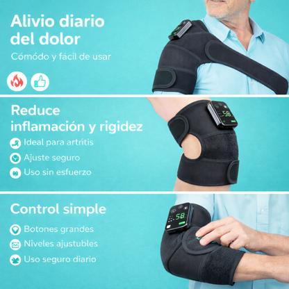 ThermaRelief™ | Rodillera de Alivio Profundo con Calor